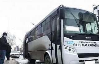 Erzincan’da toplu taşımaya zam yapıldı