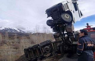 Erzincan’da trafik kazası: 1 yaralı