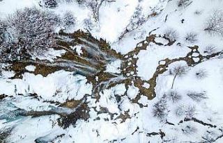 Erzincan’da yoğun kar yağışı