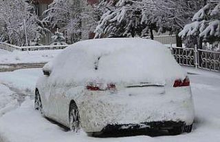 Erzurum’a kış geri geldi