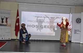 Erzurum’da ‘’Doğaya açılan minik eller projesi"...