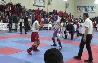 Erzurum’da Türkiye Üniversiteler Kick Boks Şampiyonası...