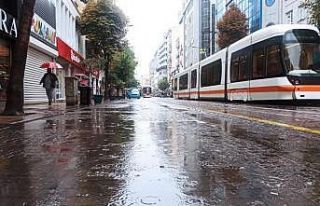 Eskişehir’de aralıklı sağanak yağış bekleniyor