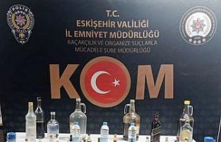 Eskişehir’de kaçak alkol operasyonu