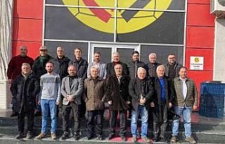Eskişehirspor’un efsaneleri tesislerde