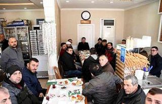 Esnafla buluşan Başkan Dinçer: “Şehrimizi ortak...