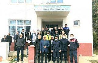 Evciler’de uyuşturucu ile mücadele ele alındı