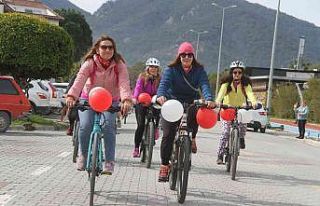 Fethiye’de pedallar 8 Mart Dünya Kadınlar Günü...