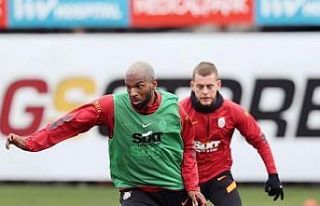 Galatasaray, Barcelona maçı hazırlıklarını sürdürdü