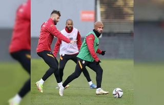Galatasaray, Beşiktaş derbisi hazırlıklarını...