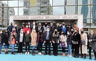 GAÜN öğrencilerden GAİB’e ziyaret