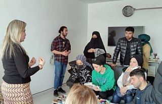 GAÜN öğrencileriyle halı tasarımı üzerine söyleşi
