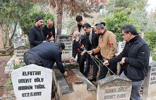 Gazelhan Tenekeci Mahmut mezarı başında anıldı