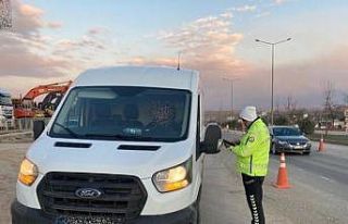 Gaziantep’te 6 günde 4 bin 549 araç ve sürücüsüne...