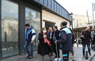 Gaziantep’te restorasyon çalışmaları sürüyor