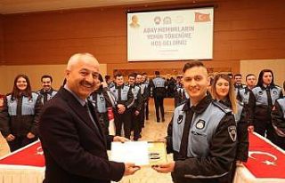 Gebze’de zabıta memurları için yemin töreni...