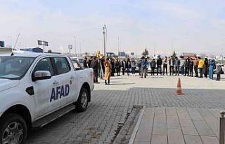 Gençler arama kurtarmayı yerinde öğrendi