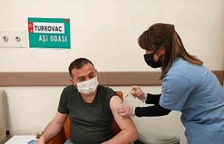 Giresun’da 2 bin 500 doz TURKOVAC aşısı uygulandı