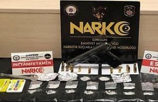Giresun’da düzenlenen 3 ayrı uyuşturucu operasyonunda...