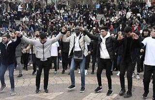 Gümüşhane’de soğuk havaya ve kar yağışına...