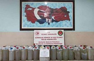 Gürbulak Gümrük Kapısında 622 kilo metamfetamin...