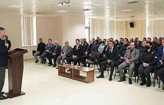 Güvenlik personeli sertifikalarına kavuştu