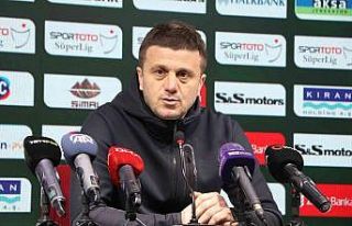 Hakan Keleş: “Gaziantep maçını da kazandığımız...
