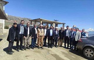 Hakkari İl Müftüsü Fakirullahoğlu Derecik’te