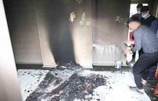 Hakkari’de korkutan yangın