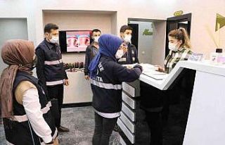 Haliliye’de güzellik merkezlerine sıkı denetim
