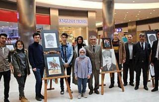Halk Eğitim Merkezi resim sergisi açtı
