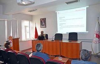 Hasat öncesi denetime çıkacak personele eğitim...