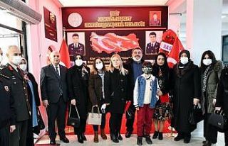 Havai fişek kazasında şehit olan astsubay için...