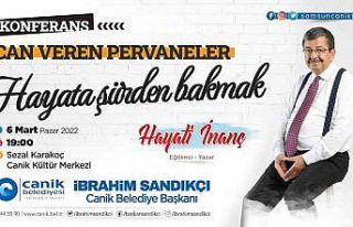 Hayati İnanç 6 Mart Pazar günü Samsun’da