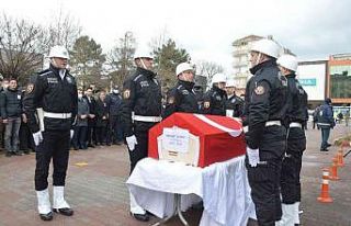 Hayatını kaybeden polis memuru törenle memleketine...