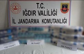 Iğdır’da 900 paket kaçak sigara ele geçirildi
