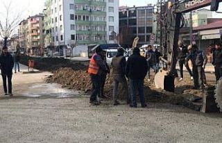 Iğdır’da doğalgaz borusu patladı, vatandaşlar...