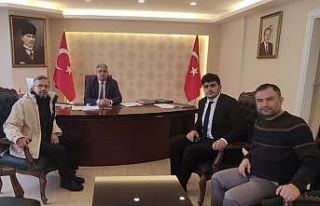 İHA ekibinden Kaymakam Özen ve Başkan Kavaklıgil’e...