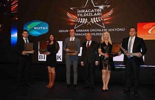 İhracatın yıldızları ödüllerine kavuştu