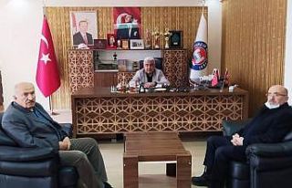 İlçe Milli Eğitim Müdürü Cebeci’den Başkan...