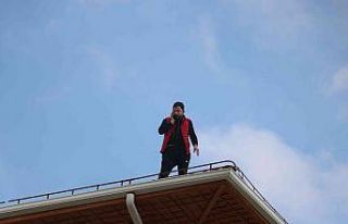 İntihar girişimini film izler gibi izlediler