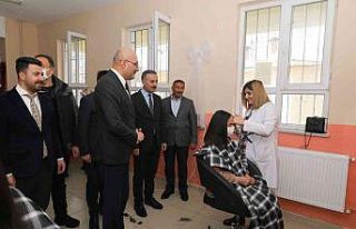 İpekyolu Belediyesinden saç ve cilt bakım hizmeti