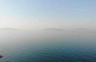 İstanbul’da kirli hava ve sis havadan görüntülendi
