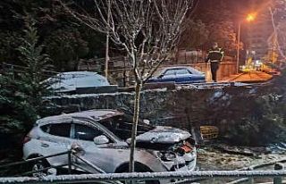 İstanbul’da korku dolu anlar kamerada: Otomobil...