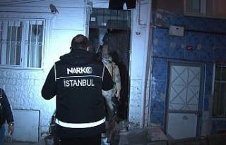 İstanbul’da uyuşturucu tacirlerine yönelik eş...
