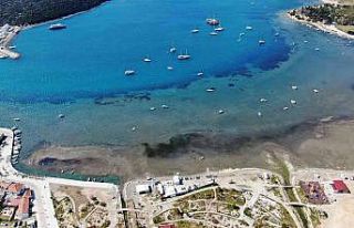 İzmir’de korkutan görüntü: Çekilen deniz havadan...