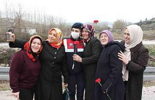 Jandarma ekipleri bu kez sadece kadın sürücüleri...