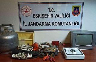 Jandarma hırsızlık şüphelisini kısa sürüde...
