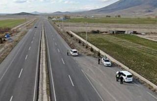 Jandarmadan drone ile trafik denetimi