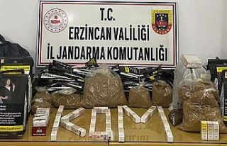 Jandarmadan kaçak sigara operasyonu